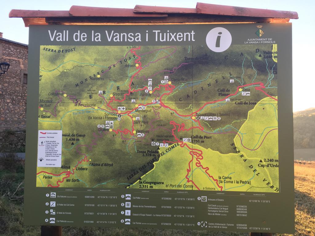 Apartaments Cal Climent Fornols Kültér fotó
